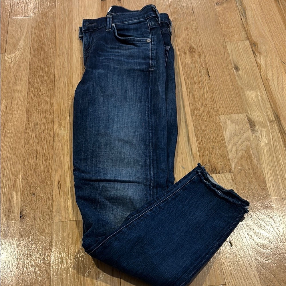 Agolde Women’s Deep Indigo Denim Jeans Size 25